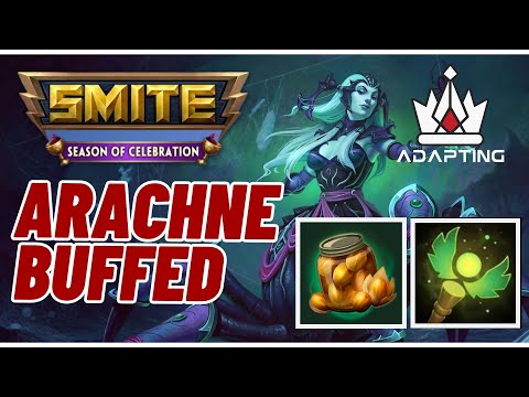 I TRIED ARACHNE FOR NEW PATCH... ft Fineokay - GM Ranked Conquest Jungle Pro SPL