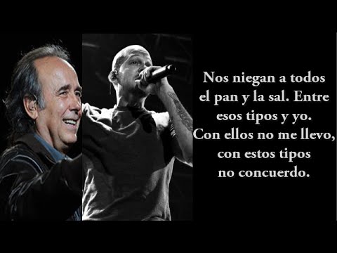 Joan Manuel Serrat Ft. Calle 13 - Algo Personal (con Letra)