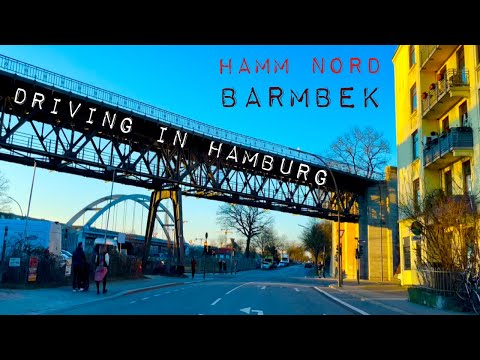 Driving in Hamburg *[Hamm Nord ➡️ Barmbek]*