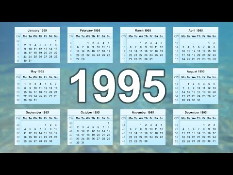 1995 Calendar