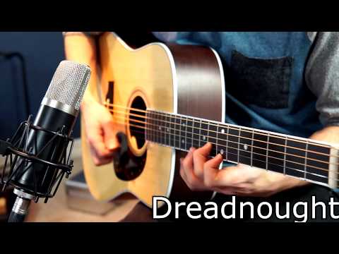 Dreadnaught Vs Grand Orchestra Acoustic Guitars