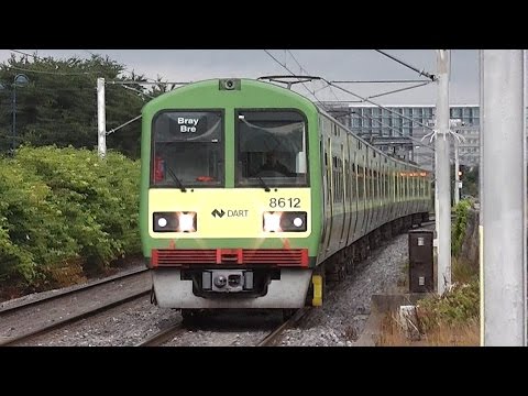 IE 8510 Class Dart Train number 8612 - Booterstown, Dublin