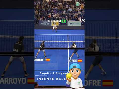 Paquito Navarro Lucas Bergamini DISFRUTANDO Alex Arroyo Jofre Buenos Aires #padel #premierpadel