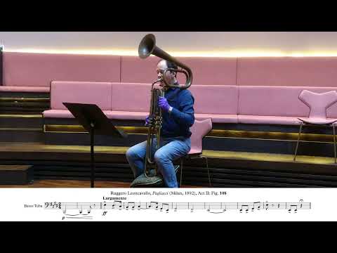 Orchestral excerpts for 'Verdi' cimbasso