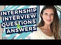 INTERNSHIP INTERVIEW QUESTIONS AND ANSWERS 20 Examples To Help You Prepare For Your Interview