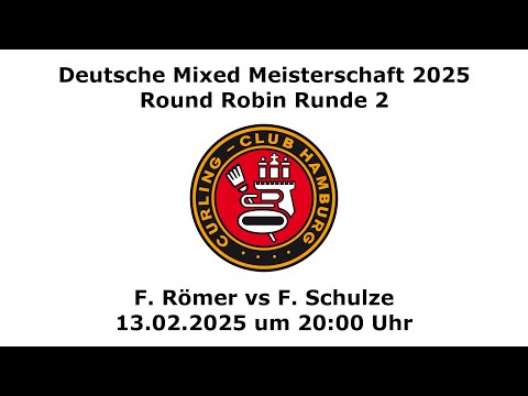 Deutsche Mixed Meisterschaft F. Römer vs F. Schulze - Round Robin - Runde 2