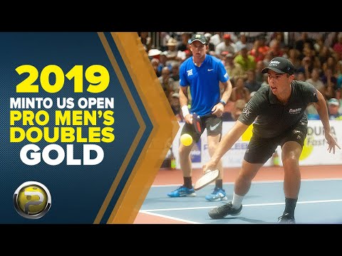 PRO Men's Doubles GOLD - 2019 Minto US Open Pickleball Championships - aired on CBS Sports Network