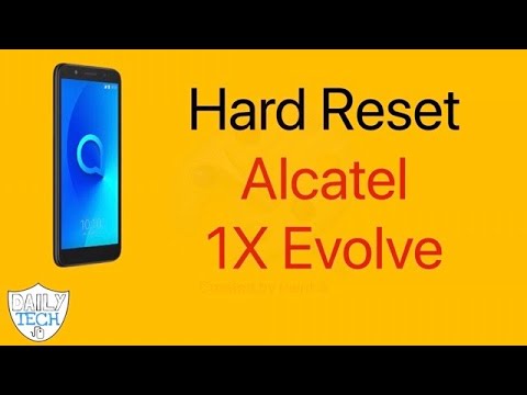 How to reset Alcatel 1X evolve | DT DailyTech