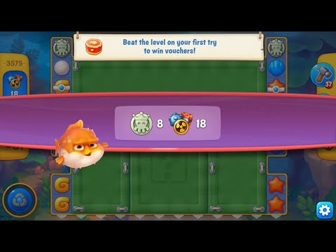 Fishdom. Hard Level 3575 + MiniGame. HD Quality