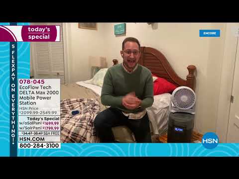 HSN | Be Prepared featuring EcoFlow 01.08.2022 - 01 AM