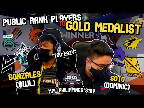 HOW 2 PUBLIC PLAYERS TURN INTO A GOLD MEDALIST! OWL AND DOMINIC NEXT TEAM IN MPL PHILIPPINES S10!