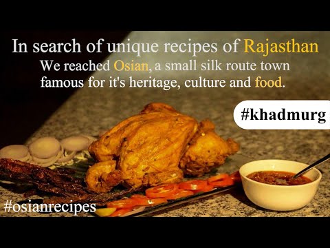 Recipes of Rajasthan | Khad Murg | Osian Desert Safari Camp | Camping near Jodhpur