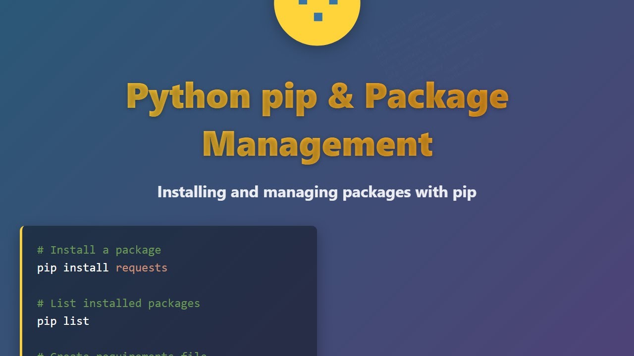 Python pip Tutorial: Package Management for Beginners 🐍📦