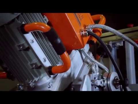 DOUBLE SIDED PLATE EDGE BEVELLING MACHINE