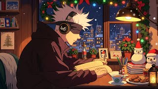 Warm Music to Soothe Your Soul on a Winter Night ❄️ | Anime Lofi Hip Hop Mix for Study & Relax