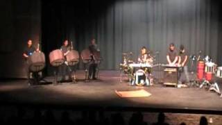 Drum Line Performing at the AHS 2009 Talent Show
