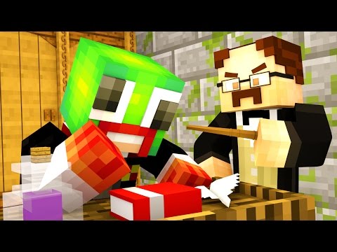 Minecraft Wizard High - THE FIRST DAY! (Day 1)