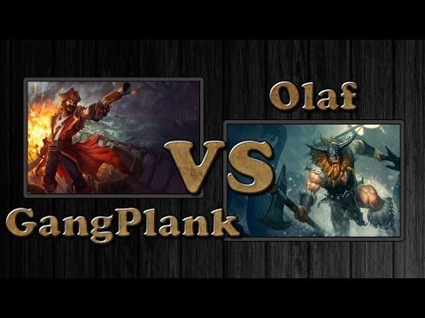 LEAGUE OF LEGENDS SHOWDOWN #041 - Gangplank vs Olaf - 1 vs 1 [deutsch/HD]