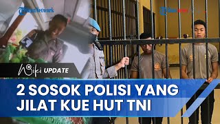 Baru Bertugas Sebulan, 2 Sosok Polisi Ini Nekat Jilat Kue HUT TNI di Papua Barat, Kapolda Minta Maaf
