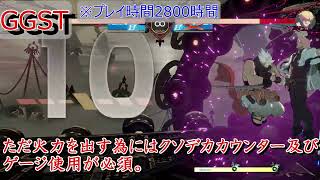 steam上位格ゲーのコンボ難易度