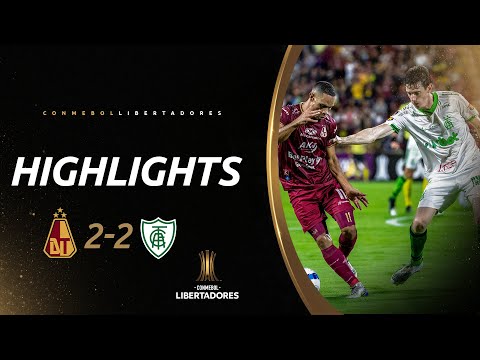 Gols e lances de Deportes Tolima x América-MG