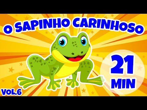 O Sapinho Carinhoso Vol. 6 - Giramille 21 min | Desenho Animado Musical