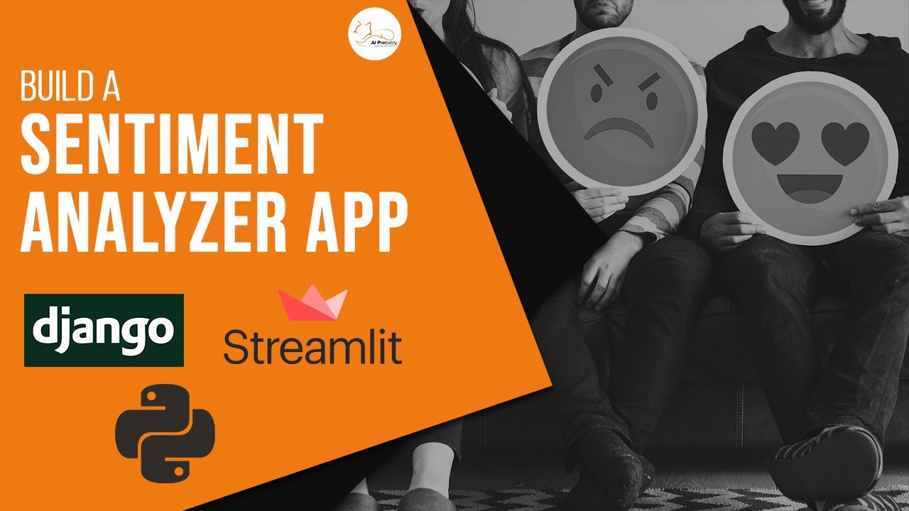 Build a Django App in under 20 minutes | Sentiment Analysis App with Django, Streamlit and Heroku