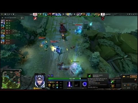 LGD vs Zenith - Game 3, Winner Bracket Semifinals - The International - Russian Commentary