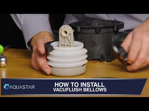 How To Install Dometic Vacuflush Bellows