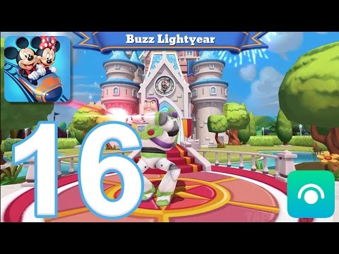 Disney Magic Kingdoms - Gameplay Walkthrough Part 16 - Level 15 (iOS, Android)