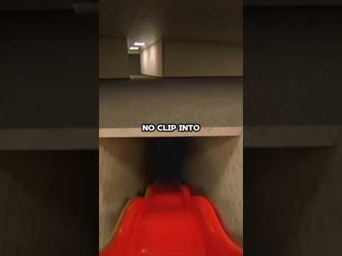 ⚠️HOW TO NO CLIP INTO THE BACKROOMS - FOUND FOOTAGE⚠️ #shorts