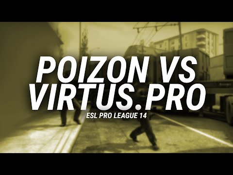 POIZON "ONE SHOT, TWO KILLS" (4K AWP) VS VIRTUS.PRO - EPL S14