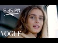 How Taylor Hill Gets Runway Ready Diary Of A Model Vogue