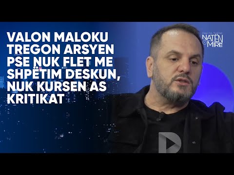 Valon Maloku tregon arsyen pse nuk flet me Shpëtim Deskun, nuk kursen as kritikat