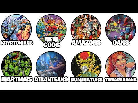 Every Major DC Race Explained in 13 Minutes