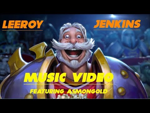 WoW Meme: Leeroy Jenkins Music Video Ft. Asmongold (Funny World of Warcraft)