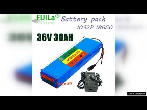 36V 30Ah 10S2P Battery Pack 500W For Motorcycle E Scooter W Charger High Review