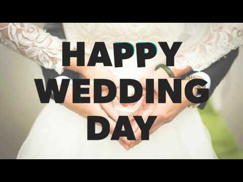 Happy wedding day wishes