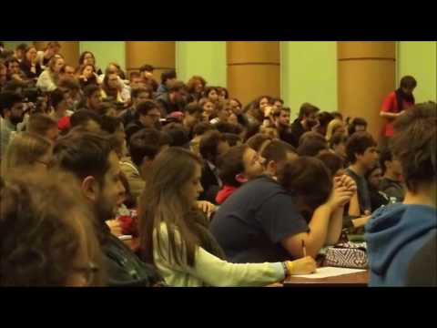Conference de Bernard Friot et Usul en 2016 à Sciences Po Rennes