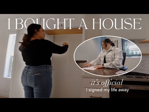 I BOUGHT MY DREAM FIRST HOUSE AT 27 (it's official!!)