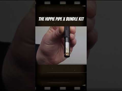 Get the best bang for your buck with this incredible Hippie Pipe X  Bundle Kit. #vape #vapelife