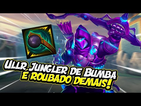 ULLR JUNGLER DE BUMBA É ROUBADO DEMAIS! PARTIDA 4X5! - ⚡ Smite BR Conquista