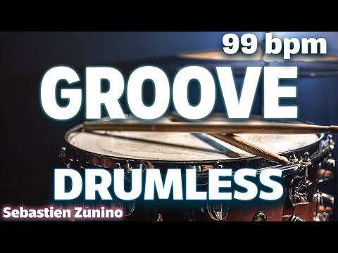Groove Drumless Track 99 bpm | Groovy Drummer's Jam