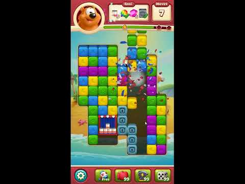 Toon Blast Level 6810 - NO BOOSTERS 🐻🐺🐱 | SKILLGAMING ✔️