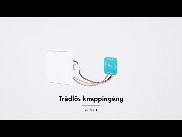 plejd Knappingång trådlös