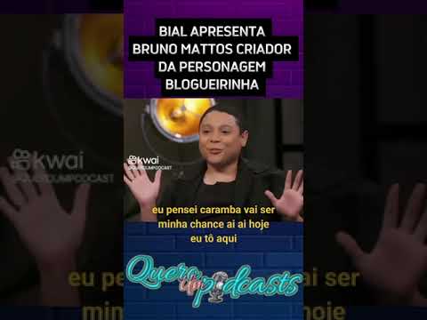 A Internet está chocado,  Blogueirinha faz entrevista jogo rápido com Pedro Bial.redeglobo