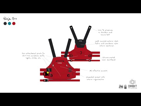 NRS Ninja Pro Rescue Lifejacket (PFD) video poster