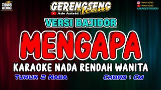 Download lagu MENGAPA KARAOKE!! Ade Astrid | BAJIDOR mp3 Download lagu MENGAPA KARAOKE!! Ade Astrid | BAJIDOR mp3