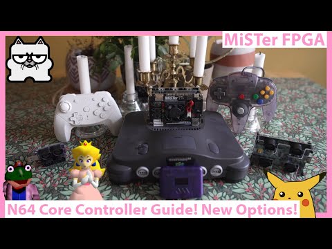 MiSTer FPGA N64 Core Controller Guide! Original Controllers, USB, SNAX and More!