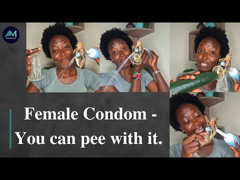 How to use a female Condom | Yes, you can pee with it | Women have 3 holes Down there